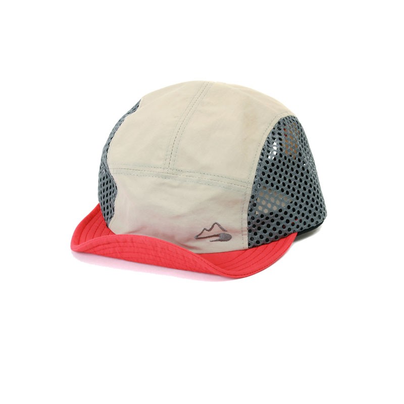 [当日出荷可] milestone オリジナルキャップ Original Cap MSC-018 ベージュ×レッド [マイルストーン]