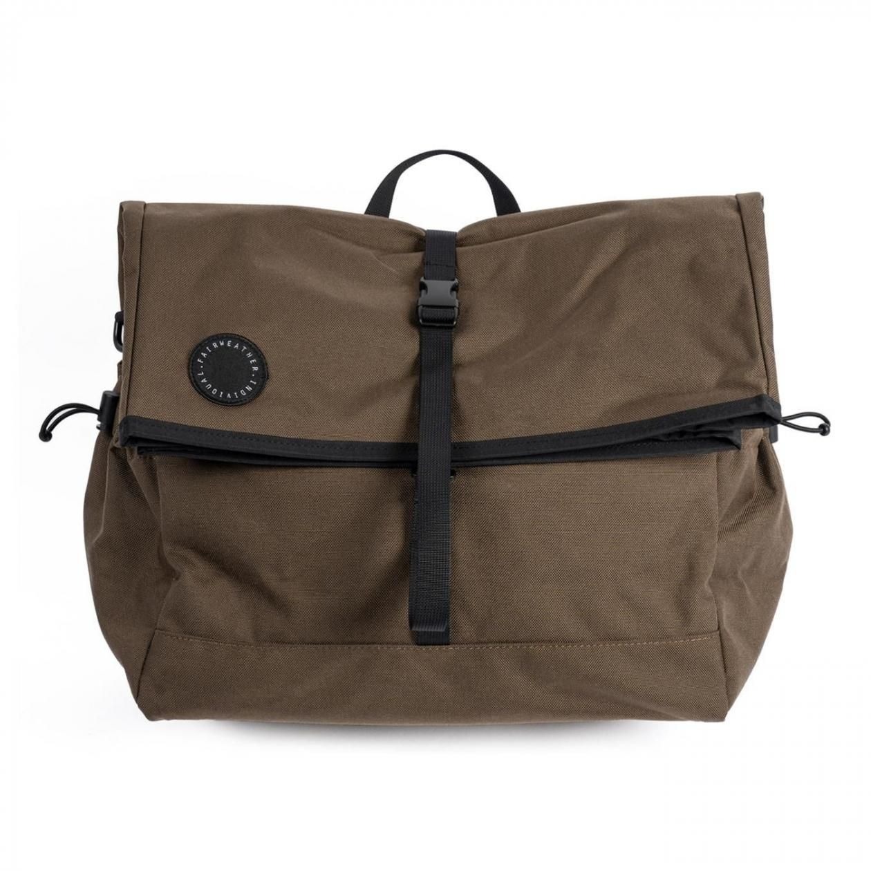FAIRWEATHER brompton bag フレームなし cordura/brown [フェアウェザー]