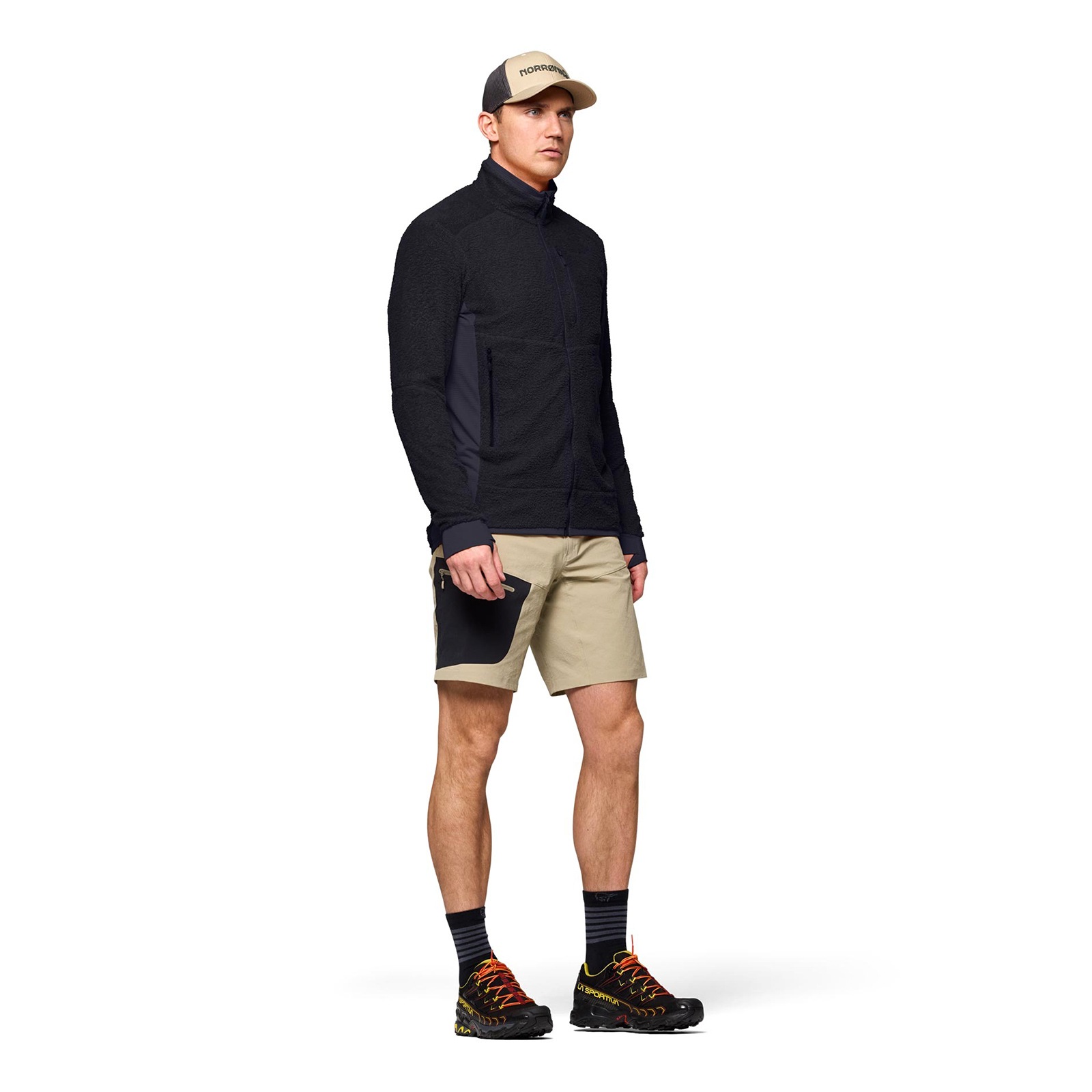 [当日出荷可][20%OFF] NORRONA falketind warm1 active Jacket M's Caviar [ノローナ]