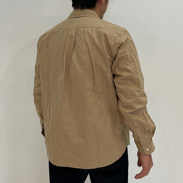 [当日出荷可][40%OFF] SPINNER BAIT 馬布ヴィンテージフィニッシュ プルオーバーシャツ モカ [スピナーベイト]
