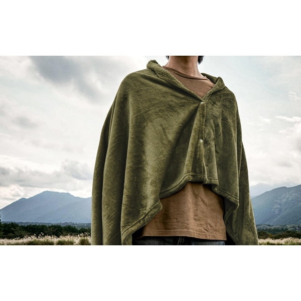 CAMPAL JAPAN ファイアプルーフブランケット M オリーブ [キャンパルジャパン]