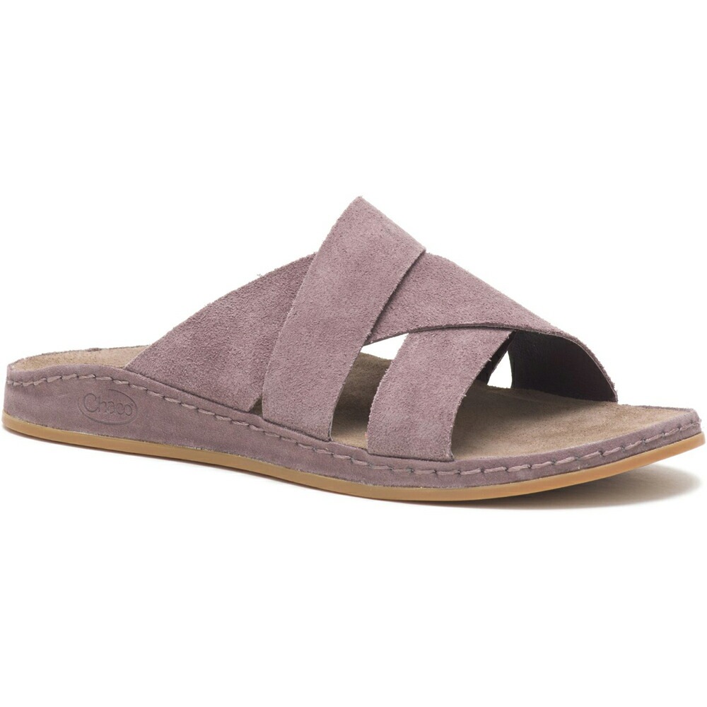 Chaco Womens Wayfarer Slide Suede Sparrow [チャコ]