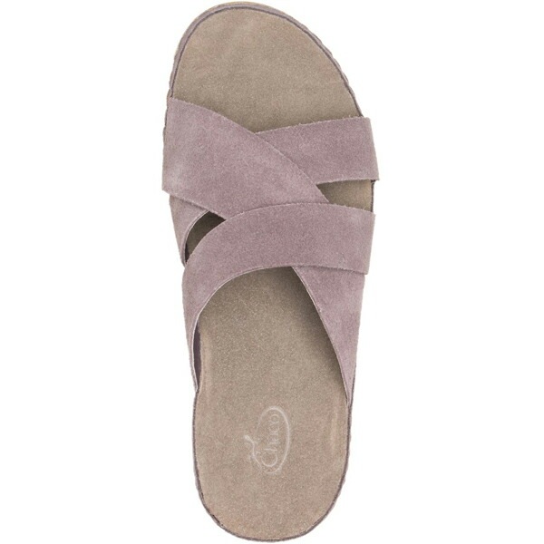 Chaco Womens Wayfarer Slide Suede Sparrow [チャコ]