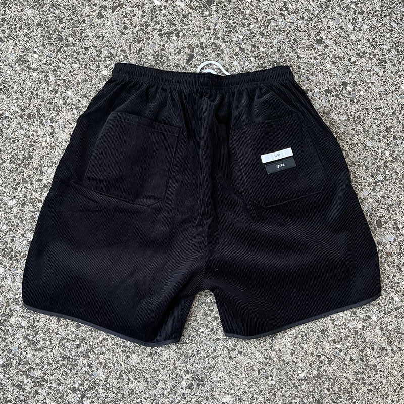 [当日出荷可][50%OFF] &NUT Spree CORDS&SHORTS blk [アンドナット]