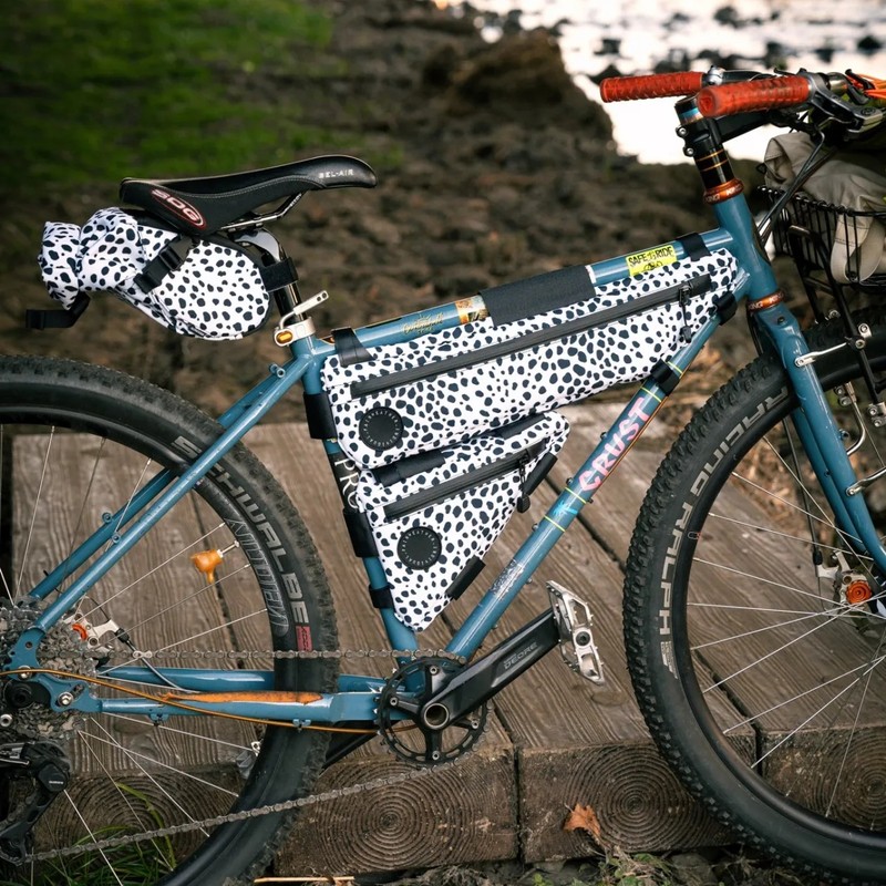 [当日出荷可] FAIRWEATHER frame bag cordura/dalmatian [フェアウェザー]