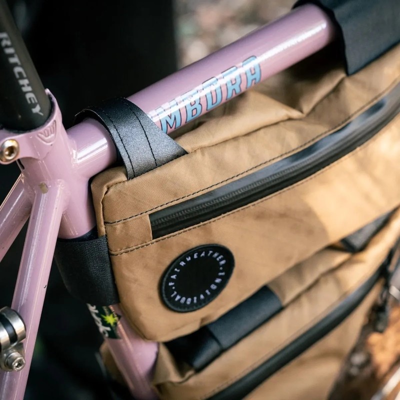 [当日出荷可] FAIRWEATHER frame bag cordura/dalmatian [フェアウェザー]