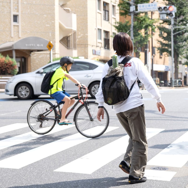 [当日出荷可] FAIRWEATHER packable pack cordura rip/black [フェアウェザー]
