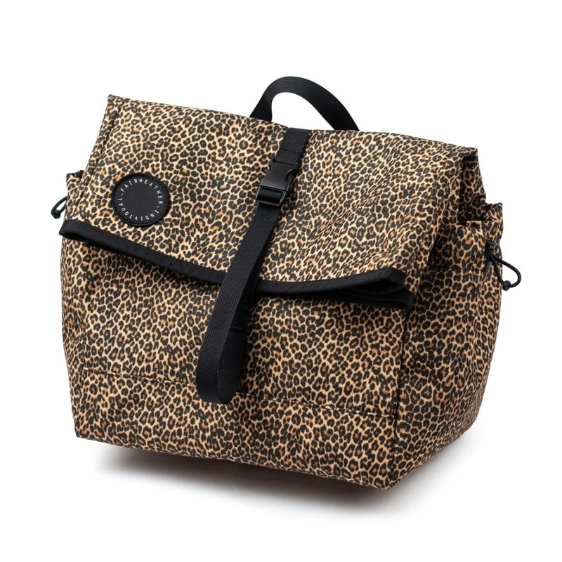 FAIRWEATHER brompton bag mini フレームなし leopard [フェア