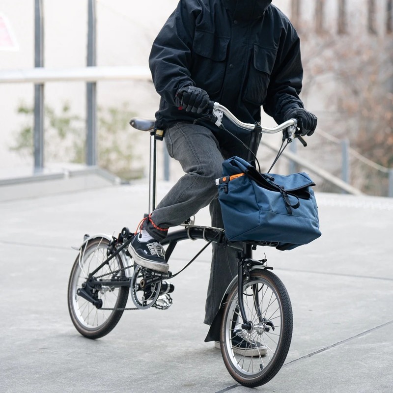 FAIRWEATHER brompton bag mini フレームなし leopard [フェアウェザー]