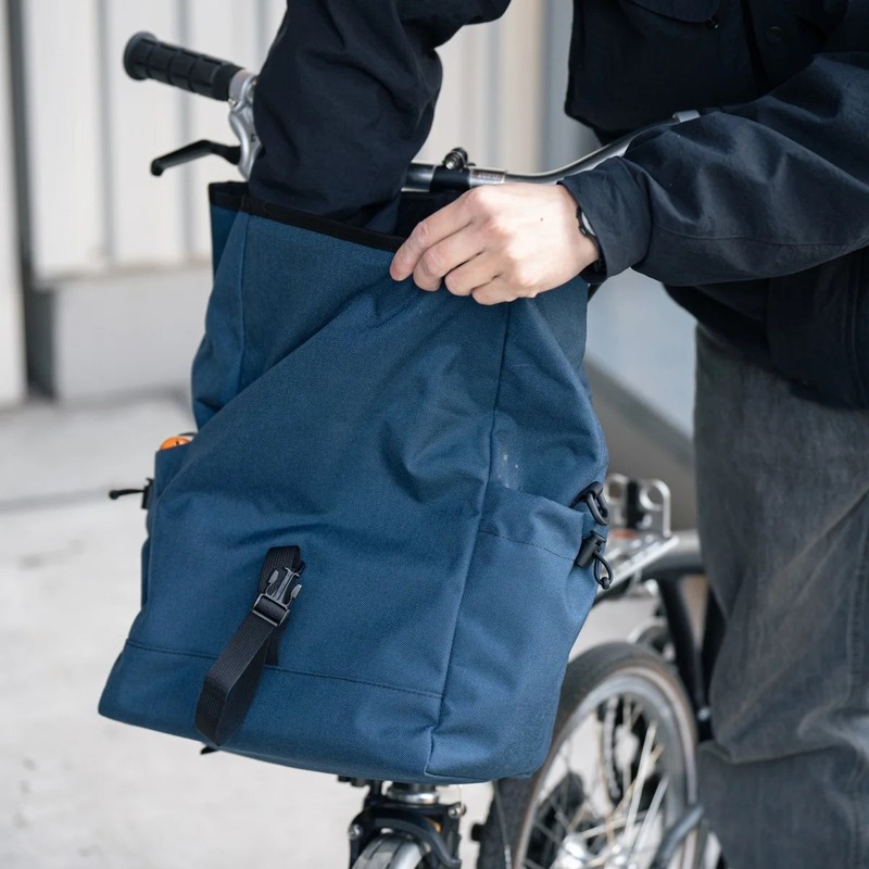 FAIRWEATHER brompton bag mini フレームなし leopard [フェアウェザー]