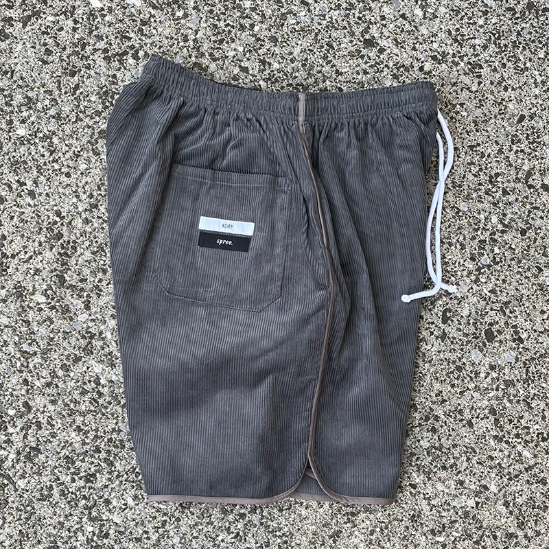 [当日出荷可][50%OFF] &NUT Spree CORDS&SHORTS cgy [アンドナット]