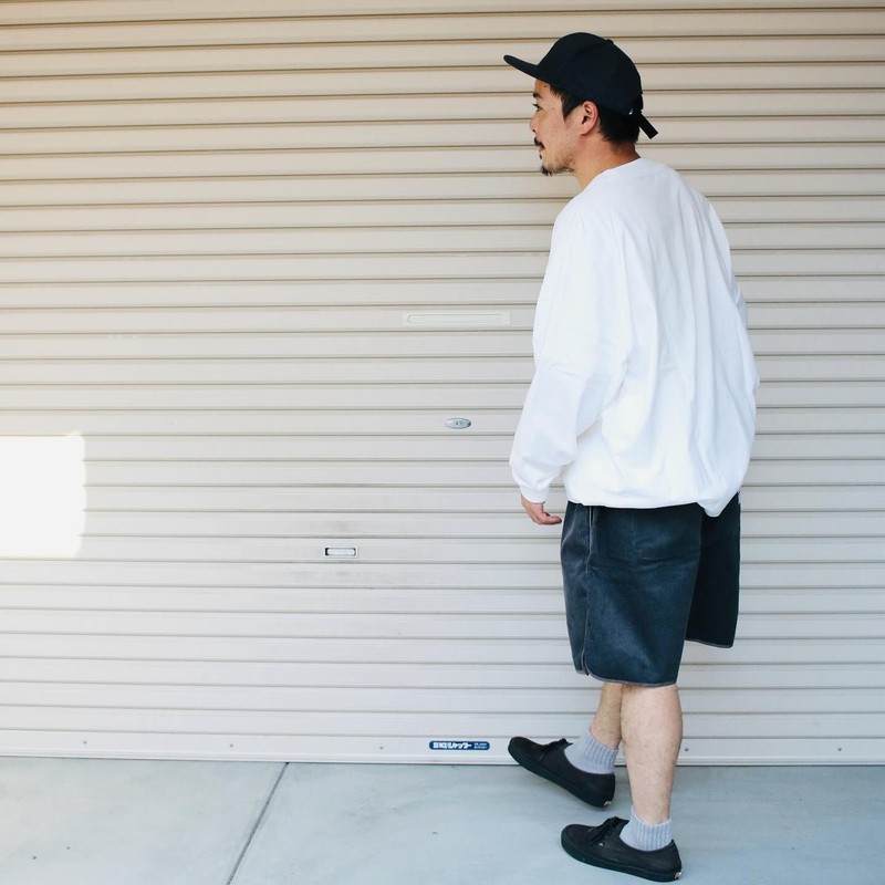 [当日出荷可][50%OFF] &NUT Spree CORDS&SHORTS cgy [アンドナット]