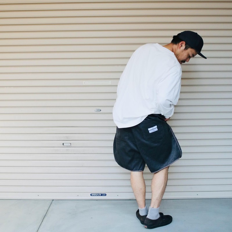 [当日出荷可][50%OFF] &NUT Spree CORDS&SHORTS cgy [アンドナット]