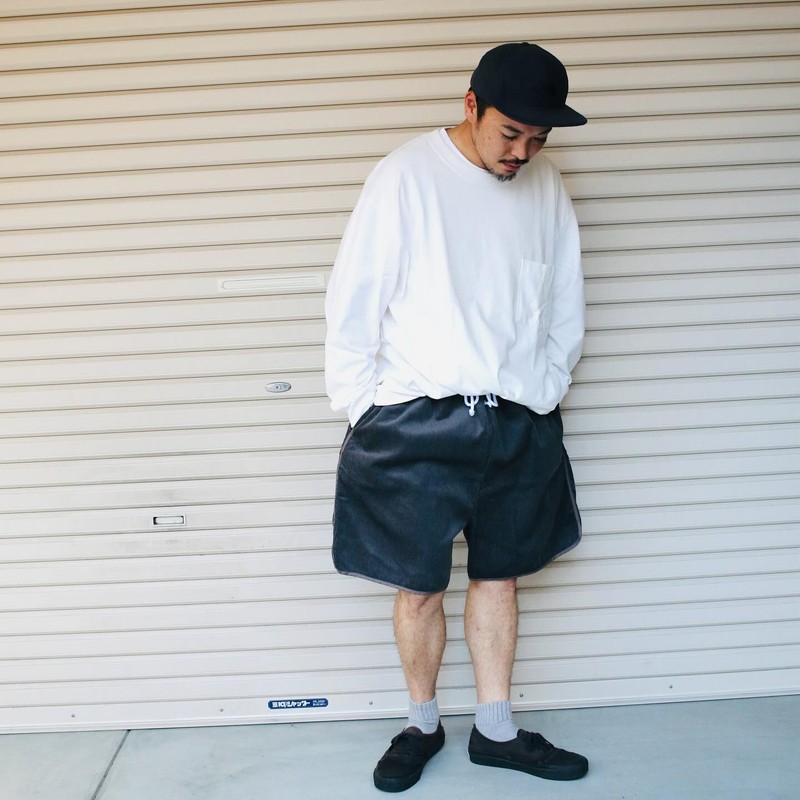 [当日出荷可][50%OFF] &NUT Spree CORDS&SHORTS cgy [アンドナット]