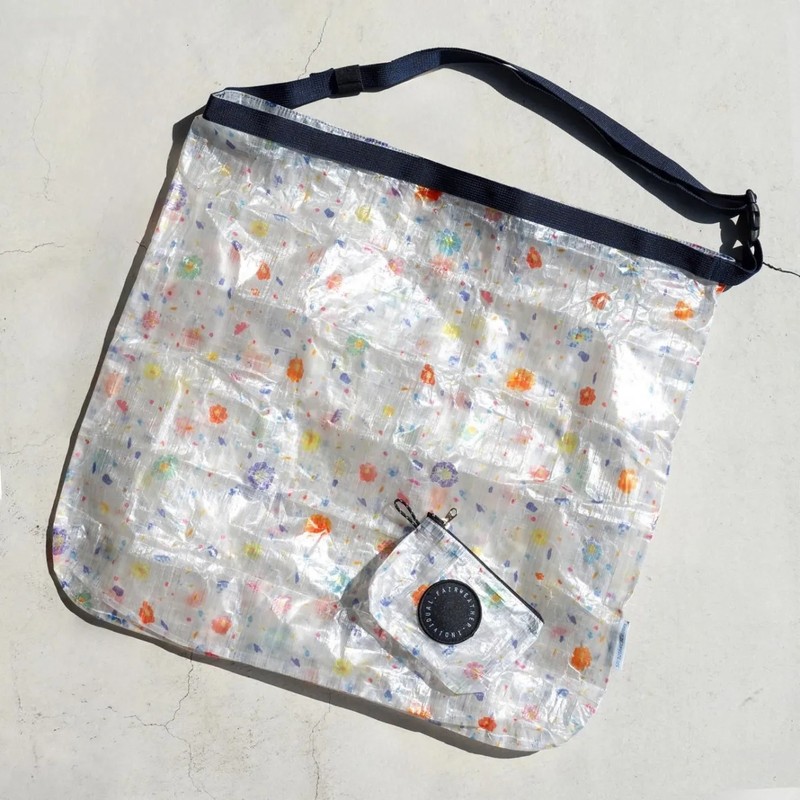 [当日出荷可] FAIRWEATHER packable sacoche dyneema/sai flower [フェアウェザー]