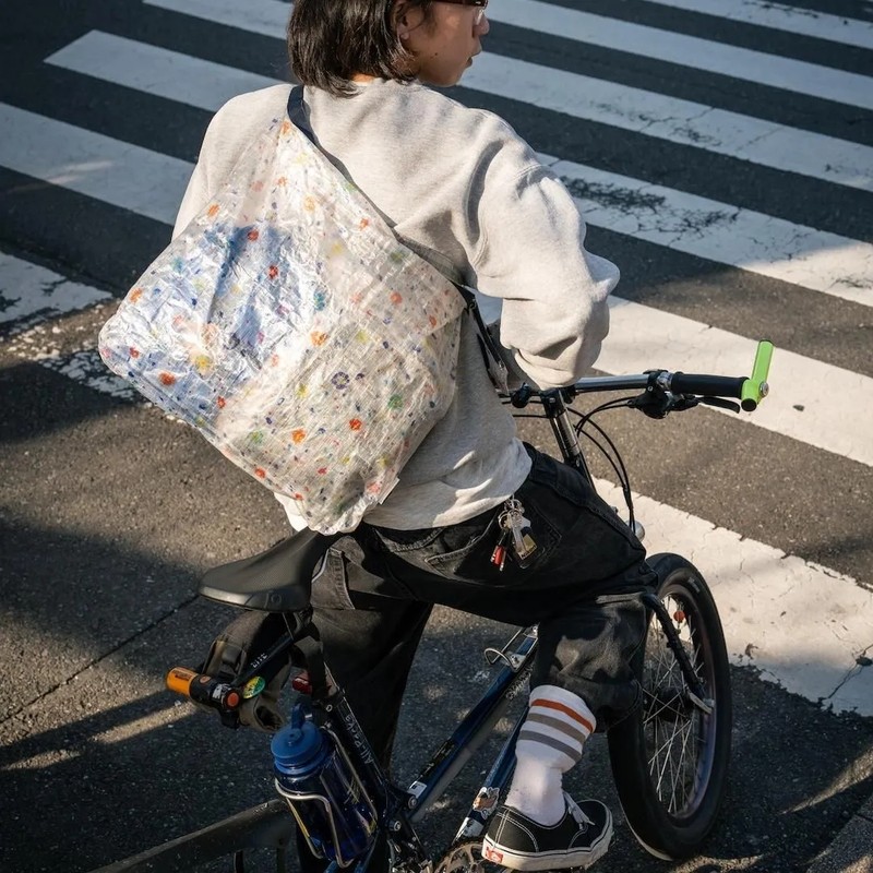 [当日出荷可] FAIRWEATHER packable sacoche dyneema/sai flower [フェアウェザー]