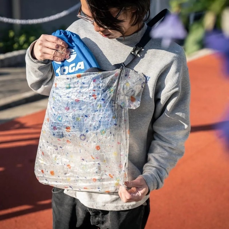 [当日出荷可] FAIRWEATHER packable sacoche dyneema/sai flower [フェアウェザー]