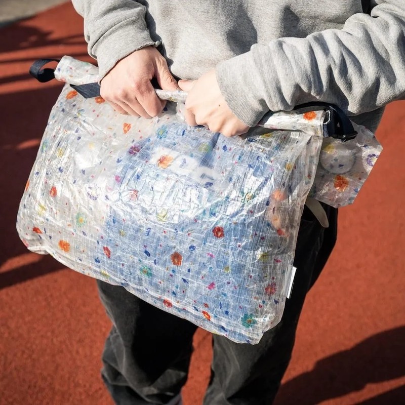 [当日出荷可] FAIRWEATHER packable sacoche dyneema/sai flower [フェアウェザー]