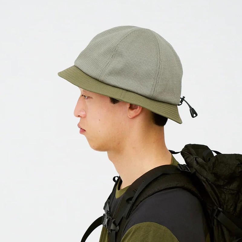 [当日出荷可][20%OFF] halo commodity Mount Waffle Hat C.Grey [ハロコモディティ]