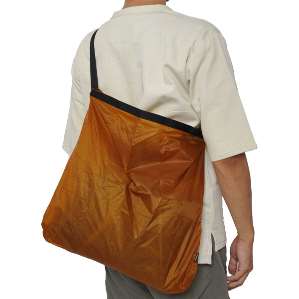 FAIRWEATHER packable sacoche camel [フェアウェザー]