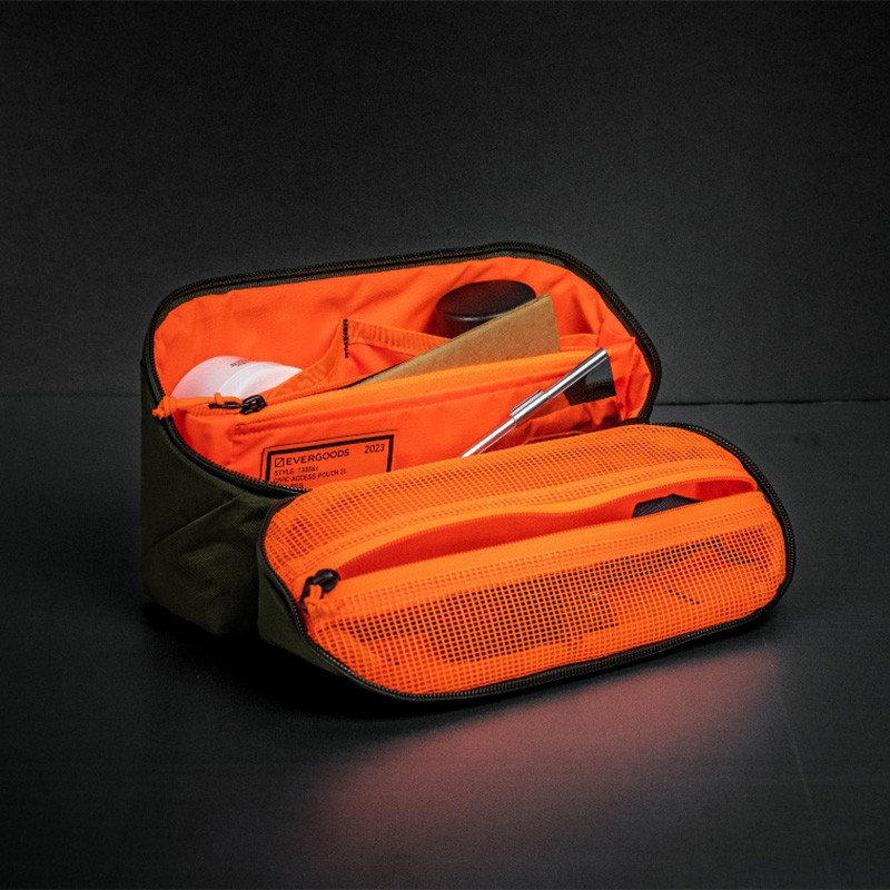 EVERGOODS CAP2 - Civic Access Pouch 2L X-pac OD Green [エバーグッズ]