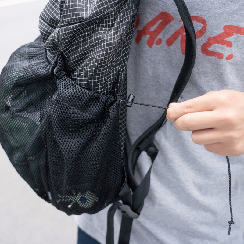 FAIRWEATHER packable pack hmpe rip black [フェアウェザー]