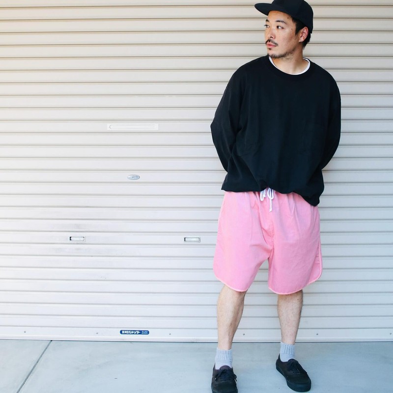 [当日出荷可] &NUT Spree CORDS&SHORTS pink [アンドナット]