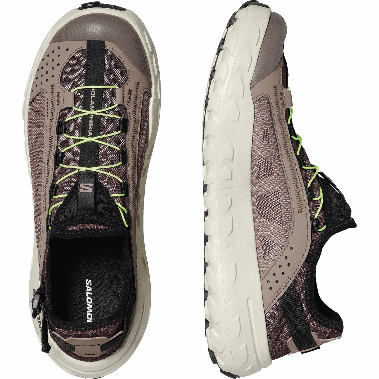 SALOMON SOLAMPHIBIAN BLACK COFFEE/IRON/RAINY DAY [サロモン]