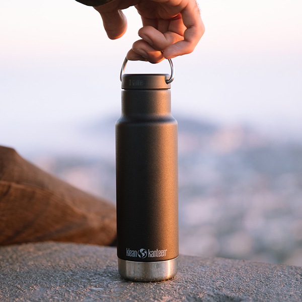 klean kanteen クラシックインスレートナロー12oz ブラック [クリーンカンティーン]