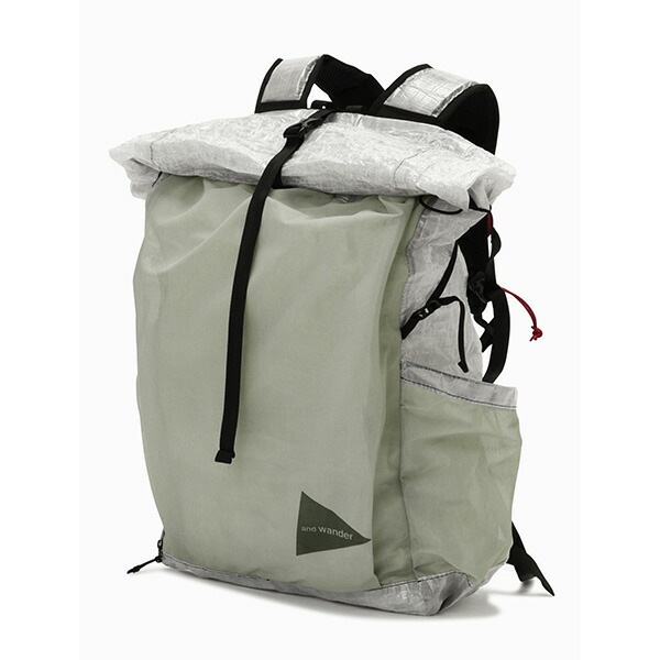 and wander Dyneema backpack charcoal [アンドワンダー]