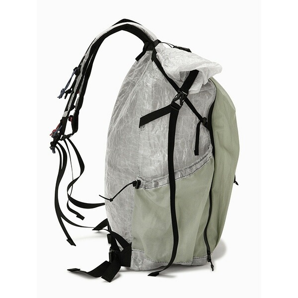 and wander Dyneema backpack charcoal [アンドワンダー]