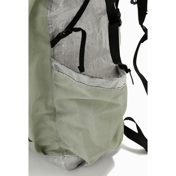 and wander Dyneema backpack charcoal [アンドワンダー]