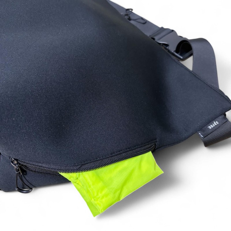 &NUT NEOPRENE MESSENGER BAG blk [アンドナット]