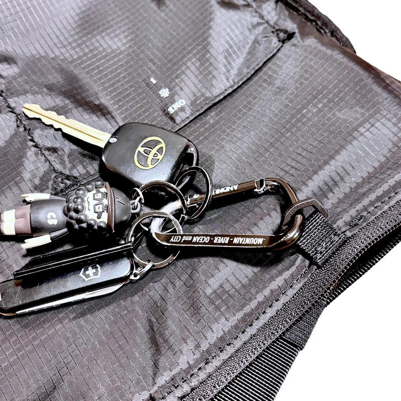 &NUT NEOPRENE MESSENGER BAG blk [アンドナット]