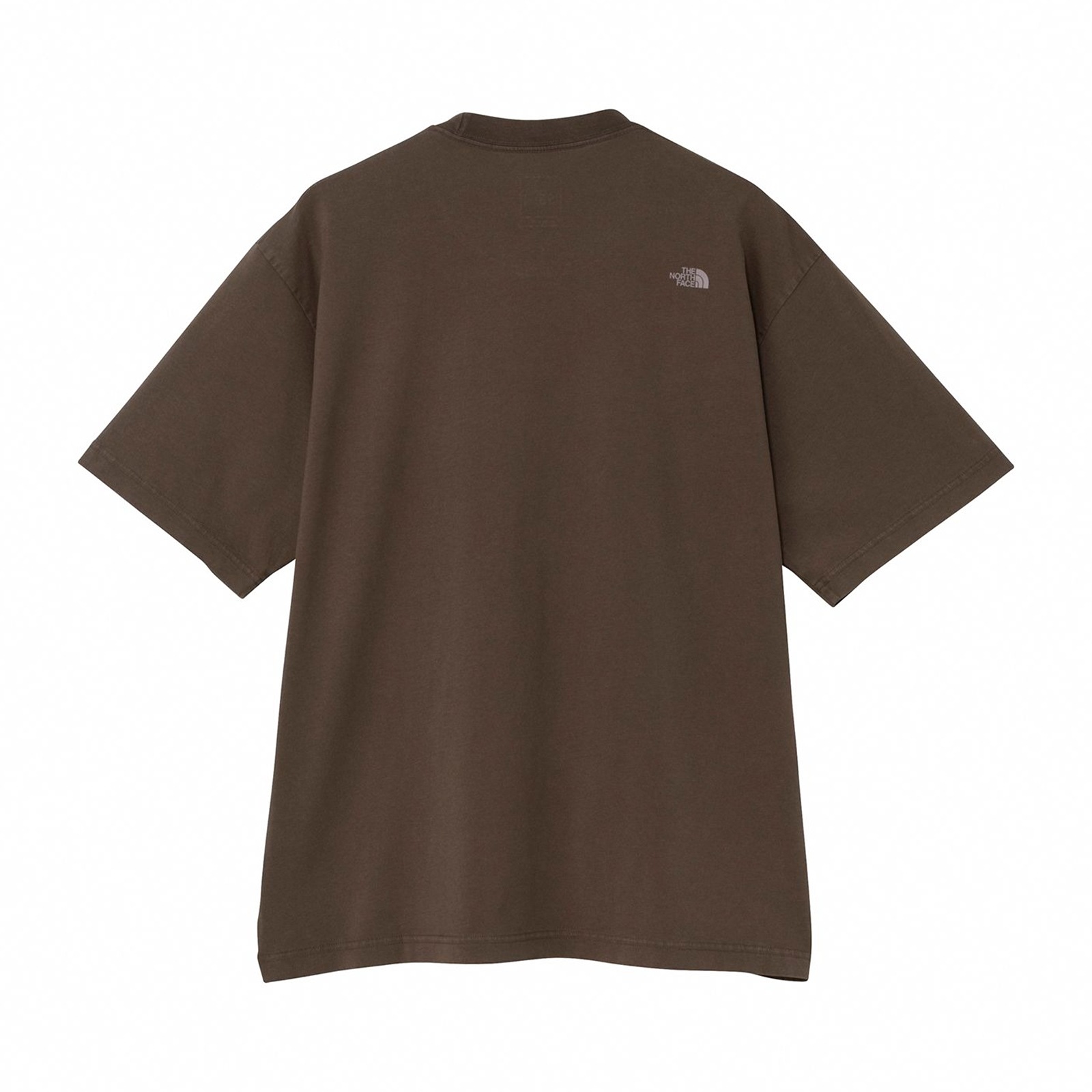 [当日出荷可] THE NORTH FACE GAR Smaller Typographic S/S Tee スレートブラウン [ザ・ノース・フェイス]