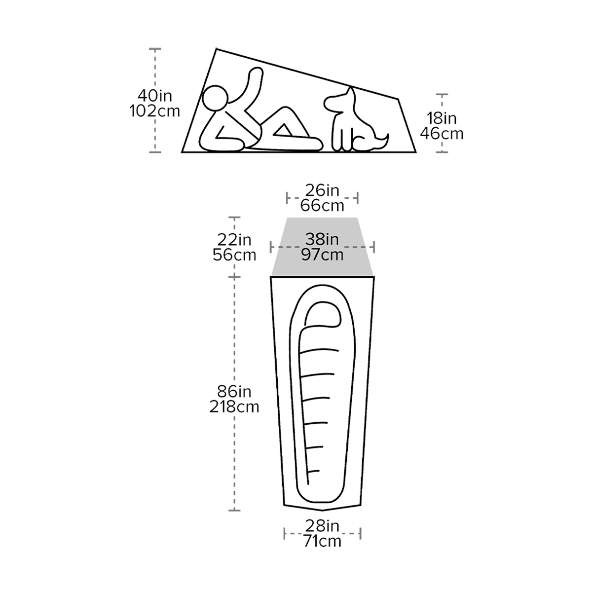 BIG AGNES フライクリークHV UL1 Bikepack Solution Dye [ビッグアグネス]