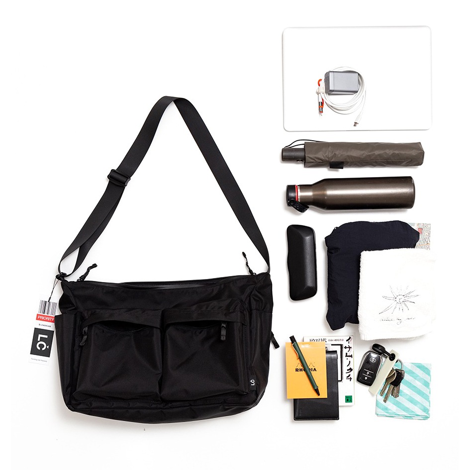 [当日出荷可] LC by LOWERCASE LC SHOULDER STANDARD Black [エルシーバイロウワーケース]