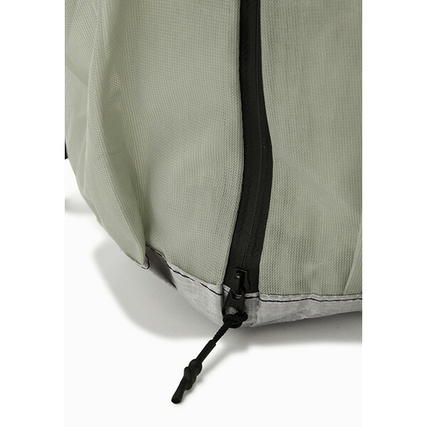 and wander Dyneema backpack off white [アンドワンダー]