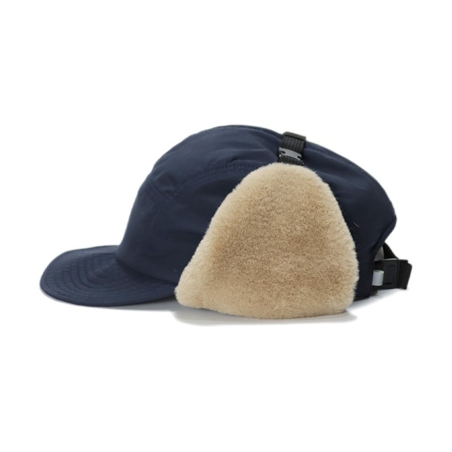 halo commodity Hares Fur Cap Navy [ハローコモディティ]