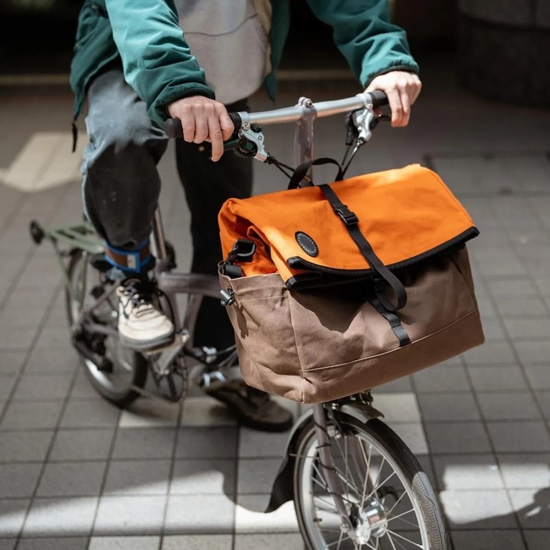 ブロンプトン バッグ FAIRWEATHERフレーム無し FAIRWEATHER brompton bag mini フレームなし black [フェアウェザー]