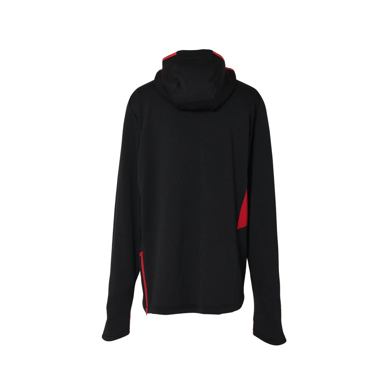 NANGA POLARTEC POWER GRID LEVEL3 TOPS BLK2（BLK×RED） [ナンガ]