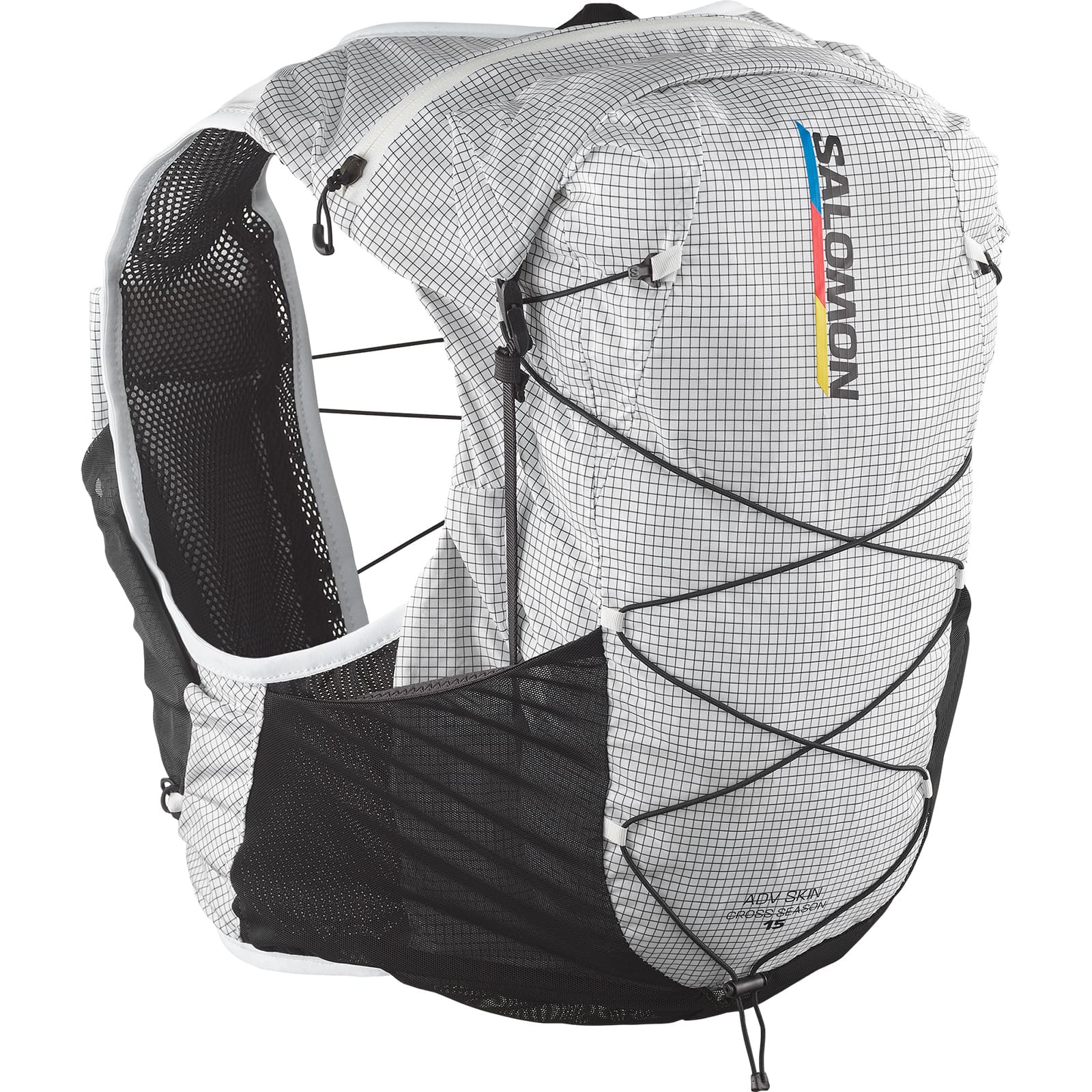 [最短当日出荷] SALOMON ADV SKIN CROSS SEASON RACE FLAG WHITE/BLACK [サロモン]