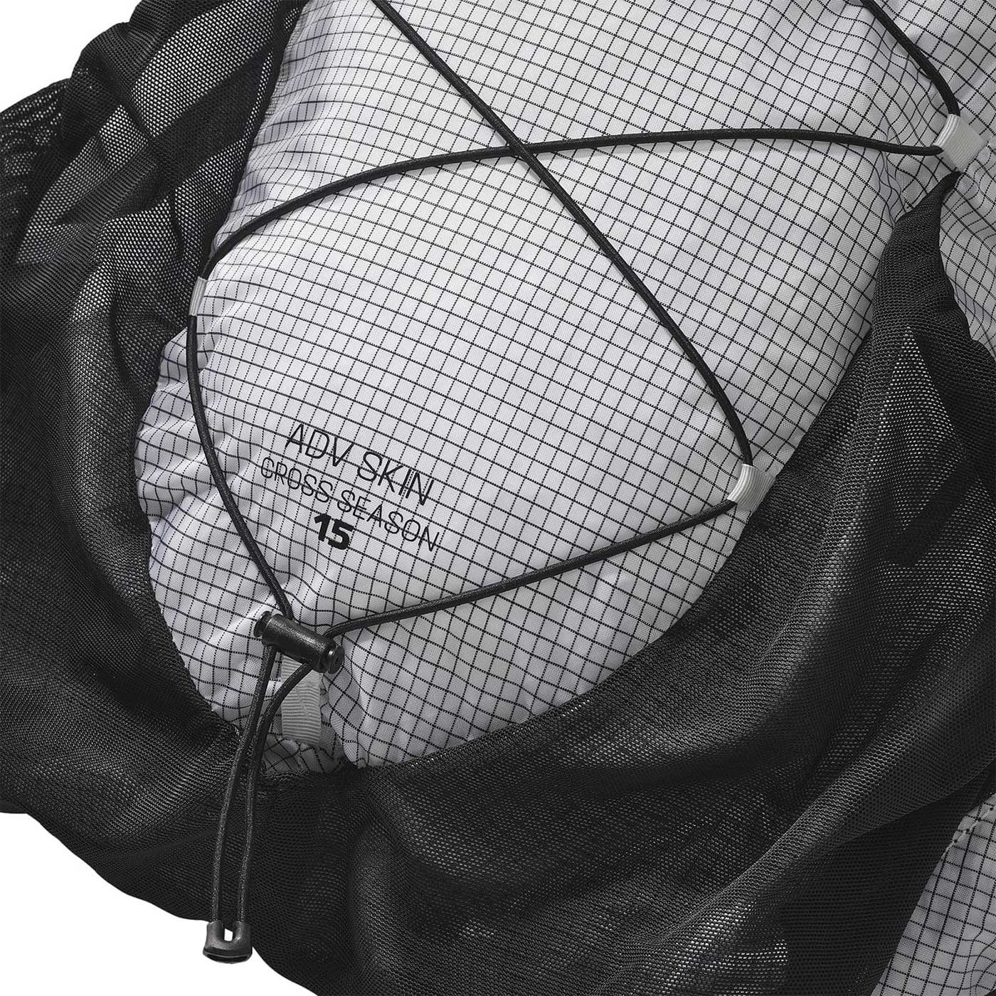 [最短当日出荷] SALOMON ADV SKIN CROSS SEASON RACE FLAG WHITE/BLACK [サロモン]