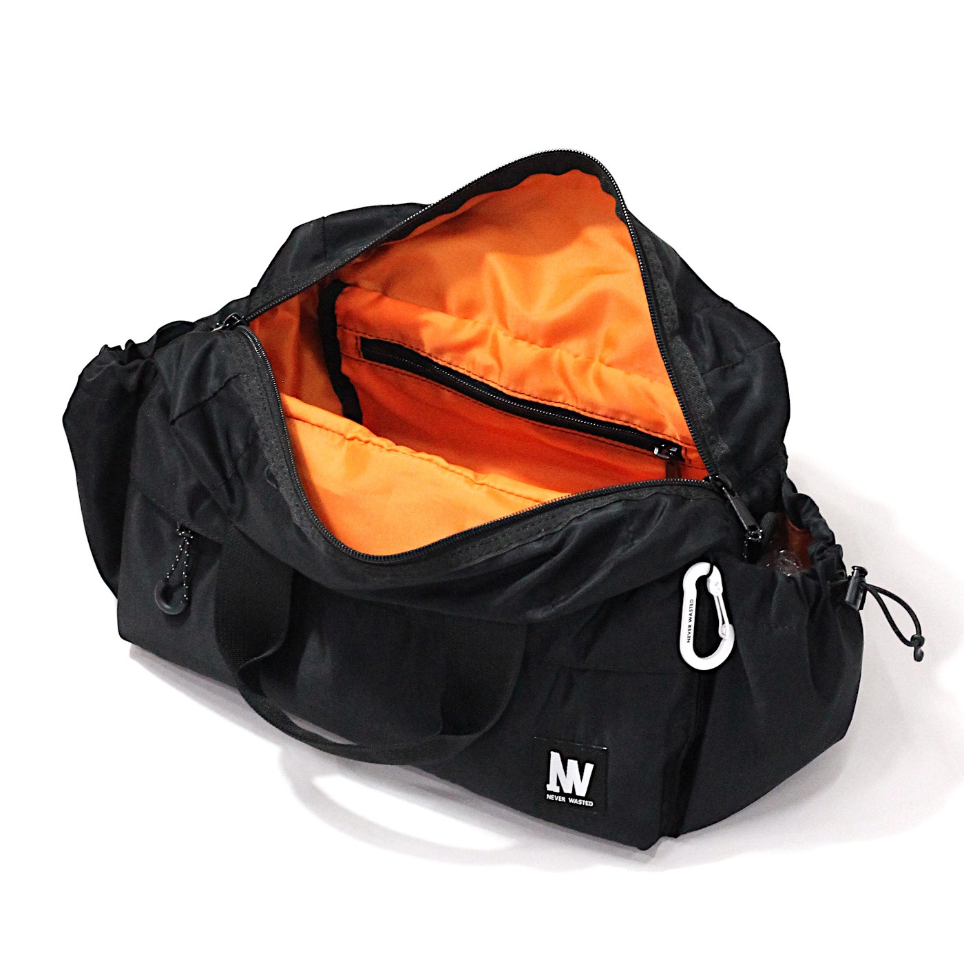 [当日出荷可][20%OFF] NEVER WASTED PLAYRIP MA-1 BLACK [ネバーウェイステッド]