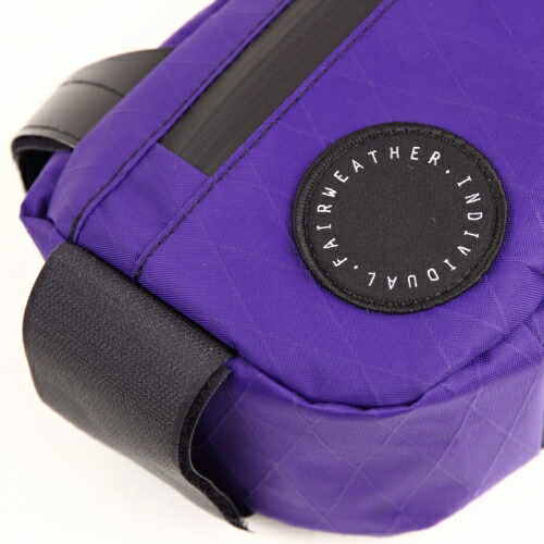 FAIRWEATHER frame bag x-pac/purple [フェアウェザー]