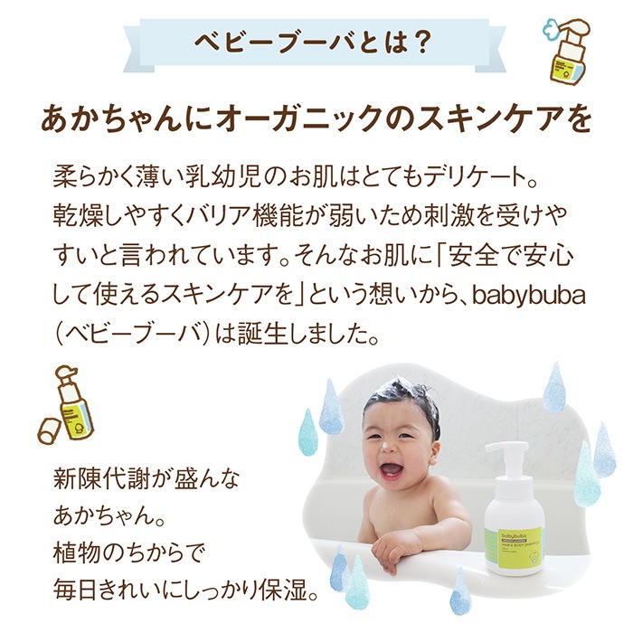 Babybuba ベビーブーバ トライアルセット 国産オーガニック 赤ちゃん用コスメヘア ボディシャンプー ローション ベビーオイル お風呂 その他 E X P Japon オフィシャルオンラインショップ Babybuba ベビーブーバ トライアルセット 国産オーガニック 赤ちゃん用コスメヘア ボディシャンプー ローション ベビーオイル お風呂 その他 E X P Japon オフィシャルオンラインショップ