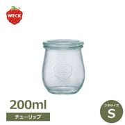 WECK ���塼��åץ������� 200ml �����å� WE-762 ����˥����� ��ʨ̩�ĤǤ��륬�饹��¸�� ̩���ƴ� �ե�S������ Tulip shape ������ �������� ���ꤪ�ۻ� 