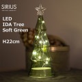 ���ꥹ�ޥ� LED �饤�� �ĥ꡼ ���饹 ���� �����ɥ� ����ץ� ����ƥꥢ �� ������ ���꡼�� �̲� �����⥳���б� 22cm ���ꥦ�� SIRIUS IDA 37601 ����̵�� ��åԥ��б� 