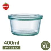 ���饹 �ƴ� WECK 400ml �ե� XL������ ����˥����� �����å� WE-565 �������� Ʃ�� �����֥� Ĵ�� ��Ǯ���饹 �Żҥ�� �б� ����� ���ۻ� ���ꥢ 