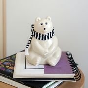 �ޥե顼�դ� �������� ����Ȣ 2026 �֥�å� �ܡ����� Polar Bear Money box PLASTEP ����͢���� ���� ���꡼�� �򤯤� �������� �ݡ��顼�٥� �ե������ �̲� �֥�å� �� ����̵�� ��åԥ��б� 